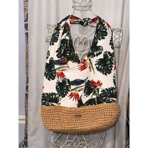 Nice Caribbean Joe Tote Beach Bag Shoulder Bag GOOD CONDITION